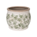 Plantador Romimex Verde Bege Porcelana 25 x 21 x 25 cm