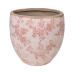 Cache-pot Romimex Beige Rose Porcelaine 20 x 19 x 20 cm