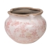 Plantador Romimex Bege Cor de Rosa Porcelana 23 x 16 x 23 cm