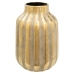 Vase Romimex Golden Porcelain Stripes 25 x 35 x 25 cm