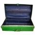 Valise décorative Alexandra House Living Vert Fer Style artisanal 29 x 31 x 53 cm