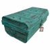 Valigia decorativa Alexandra House Living Verde Ferro Stile artigianale 33 x 23 x 61 cm