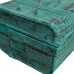 Mala decorativa Alexandra House Living Verde Ferro Estilo artesanal 33 x 23 x 61 cm