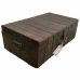 Decorative suitcase Alexandra House Living Brown Iron Traditional style 35 x 23 x 61 cm