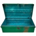 Decorative suitcase Alexandra House Living Green Iron Traditional style 40 x 25 x 76 cm