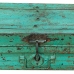 Decorative suitcase Alexandra House Living Green Iron Traditional style 32 x 21 x 61 cm