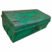 Valise décorative Alexandra House Living Vert Fer Style artisanal 42 x 31 x 76 cm