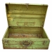 Decorative suitcase Alexandra House Living Green Iron Traditional style 38 x 25 x 59 cm