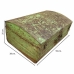 Valigia decorativa Alexandra House Living Verde Ferro Stile artigianale 38 x 25 x 59 cm