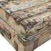 Decoratieve koffer Alexandra House Living Wit Ijzer Traditionele stijl 32 x 23 x 62 cm