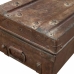 Decorative suitcase Alexandra House Living Brown Iron Traditional style 33 x 23 x 59 cm