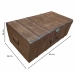 Valise décorative Alexandra House Living Marron Fer Style artisanal 36 x 24 x 65 cm