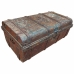 Decorative suitcase Alexandra House Living Brown Iron Traditional style 42 x 30 x 76 cm