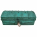 Decorative suitcase Alexandra House Living Green Iron Traditional style 35 x 27 x 66 cm