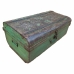 Valise décorative Alexandra House Living Vert Fer Style artisanal 41 x 32 x 74 cm