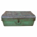 Decorative suitcase Alexandra House Living Green Iron Traditional style 41 x 32 x 74 cm