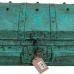 Decorative suitcase Alexandra House Living Green Iron Traditional style 35 x 27 x 66 cm