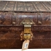 Decorative suitcase Alexandra House Living Brown Iron Traditional style 40 x 28 x 60 cm