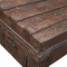 Valise décorative Alexandra House Living Marron Fer Style artisanal 37 x 24 x 69 cm