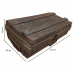 Decorative suitcase Alexandra House Living Brown Iron Traditional style 30 x 19 x 53 cm