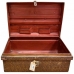 Valise décorative Alexandra House Living Marron Fer Style artisanal 43 x 29 x 66 cm