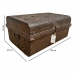 Valise décorative Alexandra House Living Marron Fer Style artisanal 43 x 29 x 66 cm