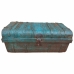 Mala decorativa Alexandra House Living Azul Ferro Estilo artesanal 36 x 19 x 66 cm