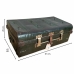 Decorative suitcase Alexandra House Living Brown Iron Traditional style 42 x 29 x 61 cm