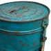 Decorative canister Alexandra House Living Blue Iron Traditional style 19 x 24 x 19 cm