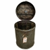 Decorative canister Alexandra House Living Brown Iron Traditional style 28 x 34 x 28 cm