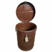 Bidon décoratif Alexandra House Living Marron Fer Style artisanal 37 x 53 x 37 cm