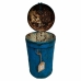 Decorative canister Alexandra House Living Blue Iron Traditional style 25 x 35 x 25 cm