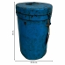 Decorative canister Alexandra House Living Blue Iron Traditional style 25 x 35 x 25 cm