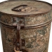 Decorative canister Alexandra House Living Brown Iron Traditional style 22 x 27 x 22 cm