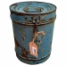 Decoratieve jerrycan Alexandra House Living Blauw Ijzer Traditionele stijl 23 x 29 x 23 cm