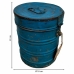 Decorative canister Alexandra House Living Blue Iron Traditional style 18 x 23 x 18 cm