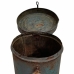 Decorative canister Alexandra House Living Blue Iron Traditional style 24 x 24 x 24 cm