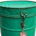 Decorative canister Alexandra House Living Green Iron Traditional style 32 x 48 x 32 cm