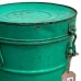 Decorative canister Alexandra House Living Green Iron Traditional style 32 x 48 x 32 cm