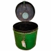 Decorative canister Alexandra House Living Green Iron Traditional style 30 x 27 x 30 cm