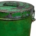 Decorative canister Alexandra House Living Green Iron Traditional style 30 x 27 x 30 cm