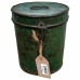 Decoratieve jerrycan Alexandra House Living Groen Ijzer Traditionele stijl 18 x 22 x 18 cm