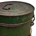 Decorative canister Alexandra House Living Green Iron Traditional style 23 x 30 x 23 cm