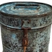 Decorative canister Alexandra House Living Blue Iron Traditional style 20 x 24 x 20 cm