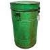 Decorative canister Alexandra House Living Green Iron Traditional style 38 x 64 x 38 cm