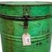 Decorative canister Alexandra House Living Green Iron Traditional style 38 x 64 x 38 cm