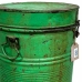 Decorative canister Alexandra House Living Green Iron Traditional style 38 x 64 x 38 cm