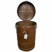 Decoratieve jerrycan Alexandra House Living Bruin Ijzer Traditionele stijl 37 x 53 x 37 cm