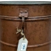 Decorative canister Alexandra House Living Brown Iron Traditional style 37 x 53 x 37 cm