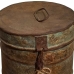 Decorative canister Alexandra House Living Brown Iron Traditional style 19 x 22 x 19 cm